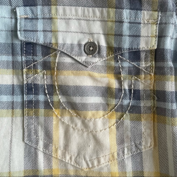 True Religion western style long sleeve dress shirt - Picture 4 of 6